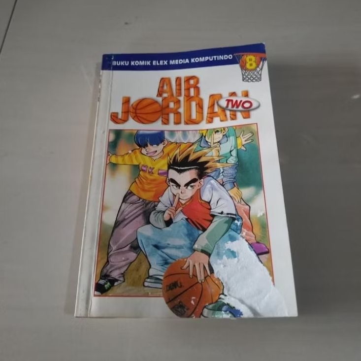 komik original air Jordan 2 vol 8