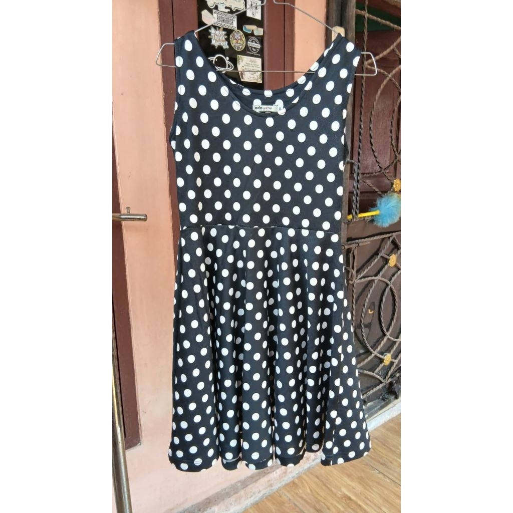 Dress Midi polkadot