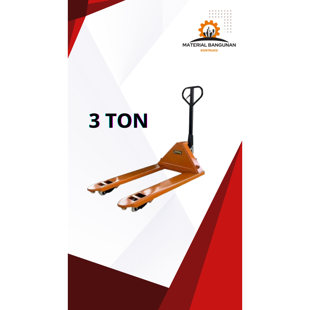 HANDPALLET FORKLIFT HIDROLIK MANUAL / HANDPALLET MANUAL 3 TON