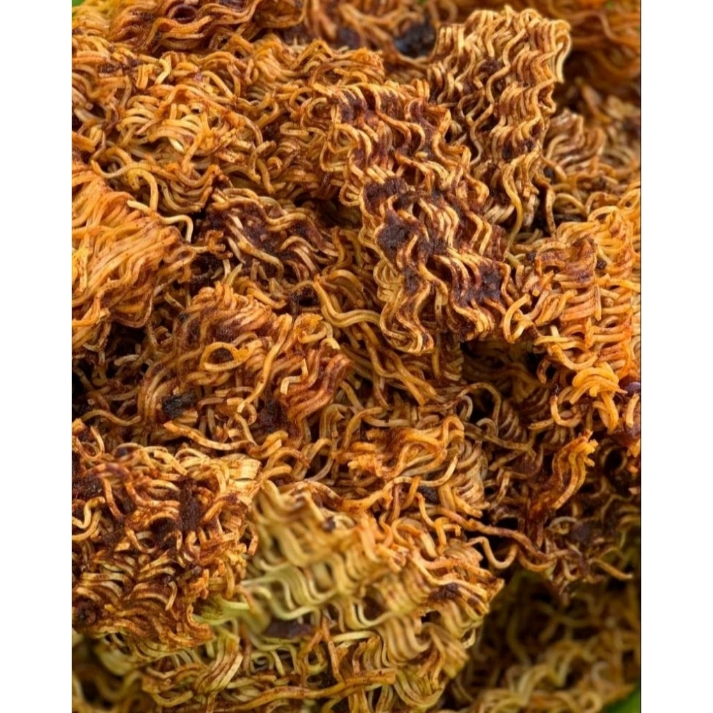 Mie Kriuk Renyah Snack Mie Kremes 3 Rasa | Gurih & Pedas Nagih | Mie Kremes Kriuk Camilan Gurih Peda