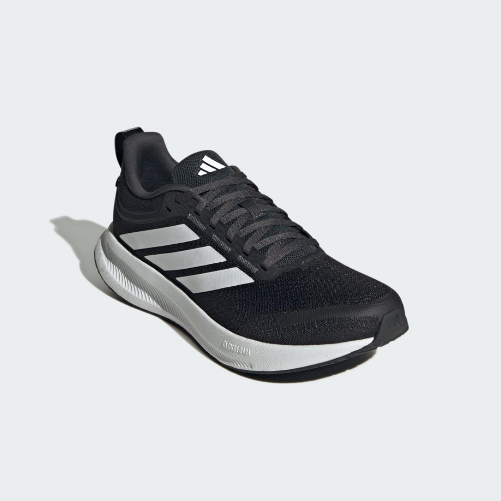 Adidas Runblaze Black Running Shoes Pria Original