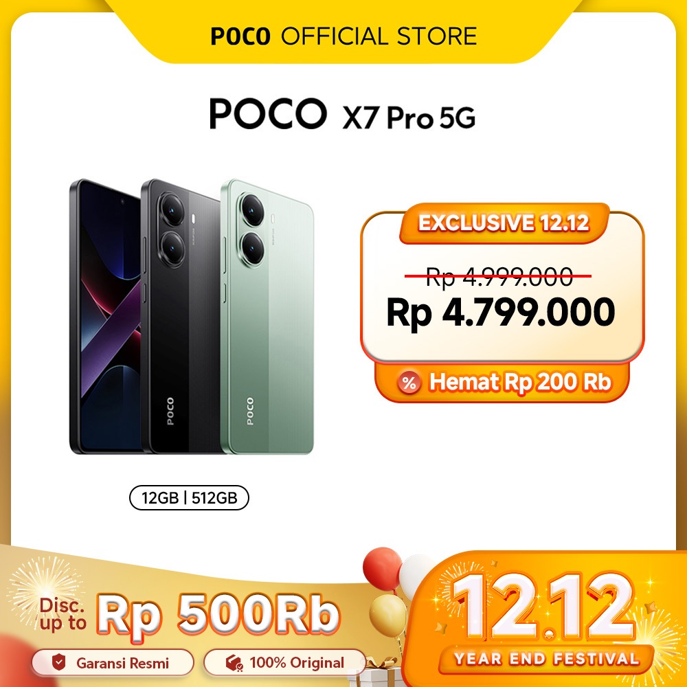 POCO X7 Pro 5G | Dimensity 8400-Ultra | 6000mAh (typ) battery with 90W HyperCharge | CrystalRes 1.5K