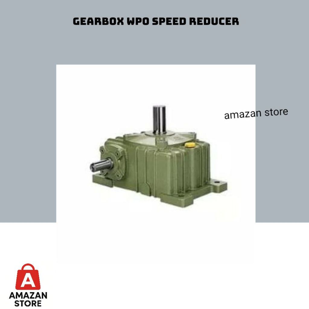 Gearbox WPO 120 Ratio 1:10 - 1:60 speed reducer