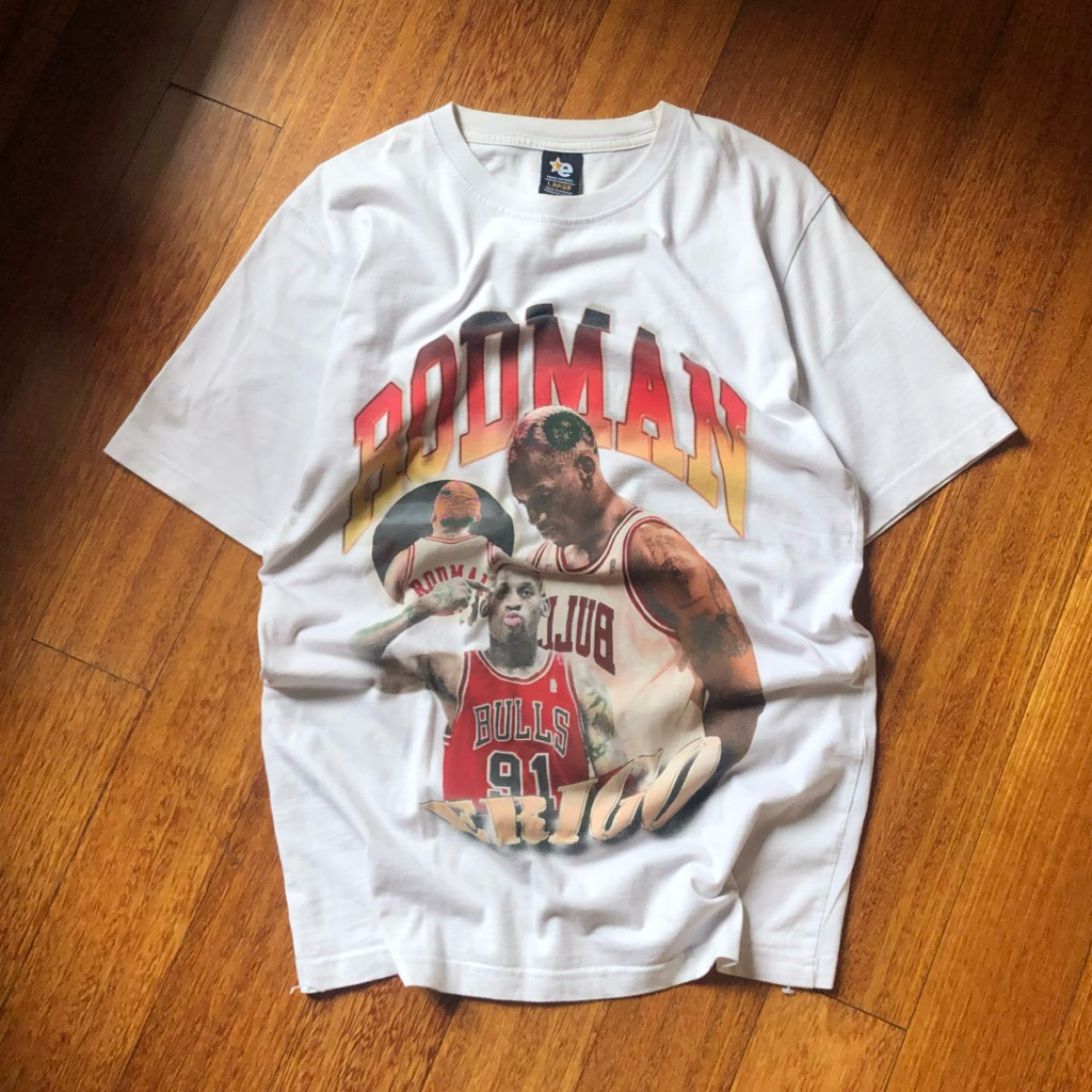LIMITED DENNIS RODMAN TEE BY ERIGO (PRELOVED)