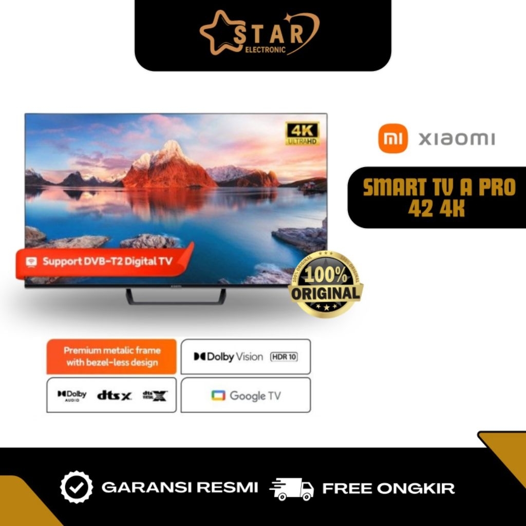 TV LED XIAOMI ANDROID 43 INCH 43 2K