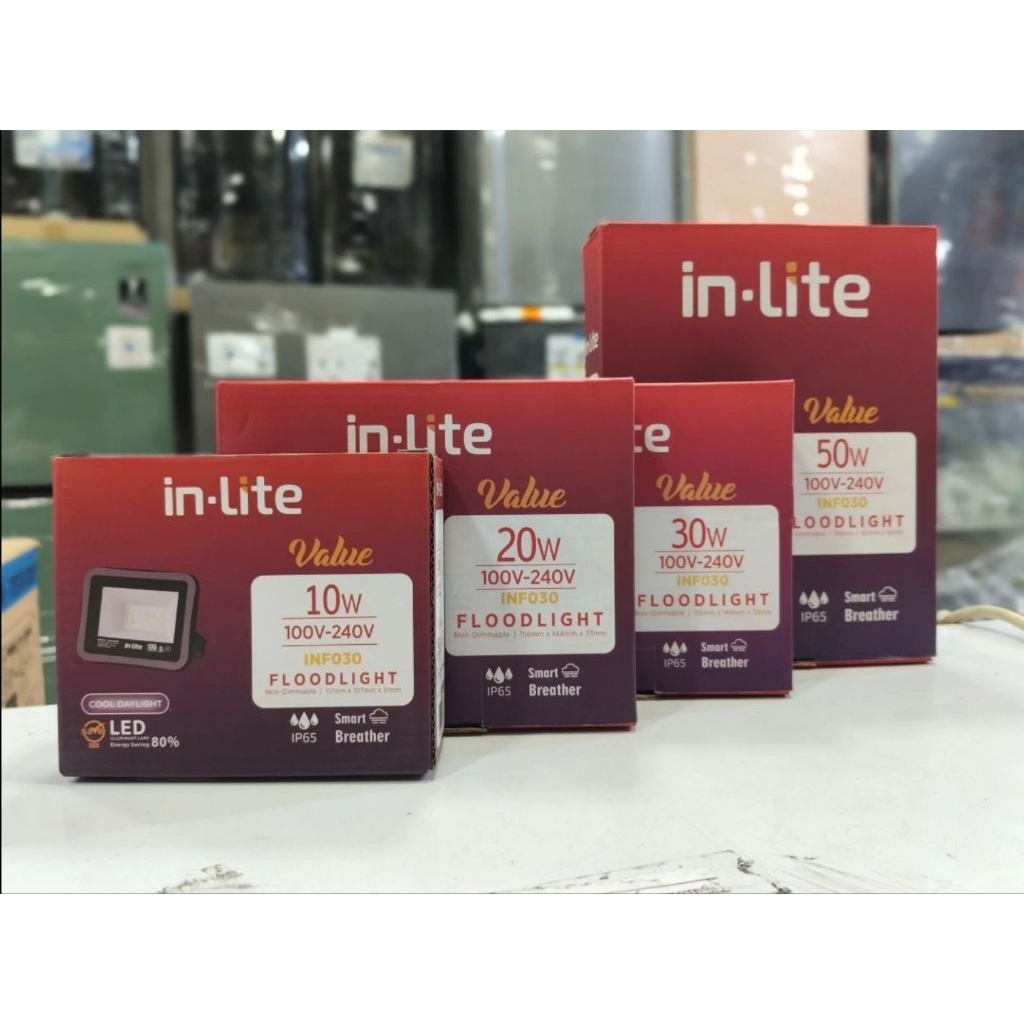 LAMPU SOROT LED IN-LITE /  LAMPU SOROT KUNING / LAMPU SOROT PUTIH / INF030