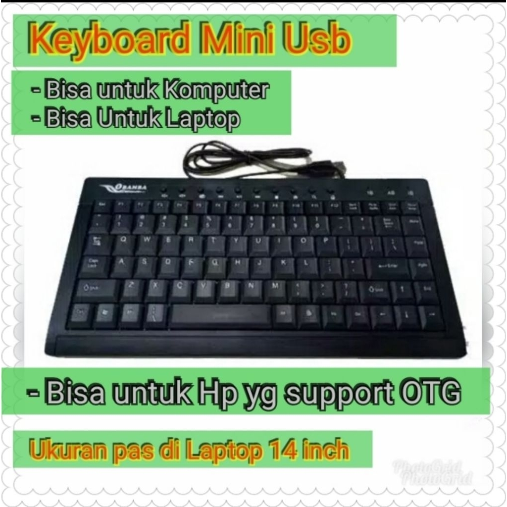 Keyboard Mini usb komputer laptop keyboard external keyboard usb kecil Multimedia Keyboard Usb Keybo