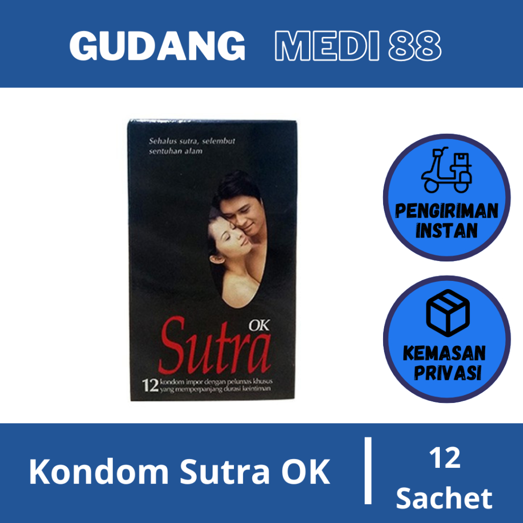 Kondom Sutra OK (Hitam) Isi 12 Pcs / Sutra Hitam