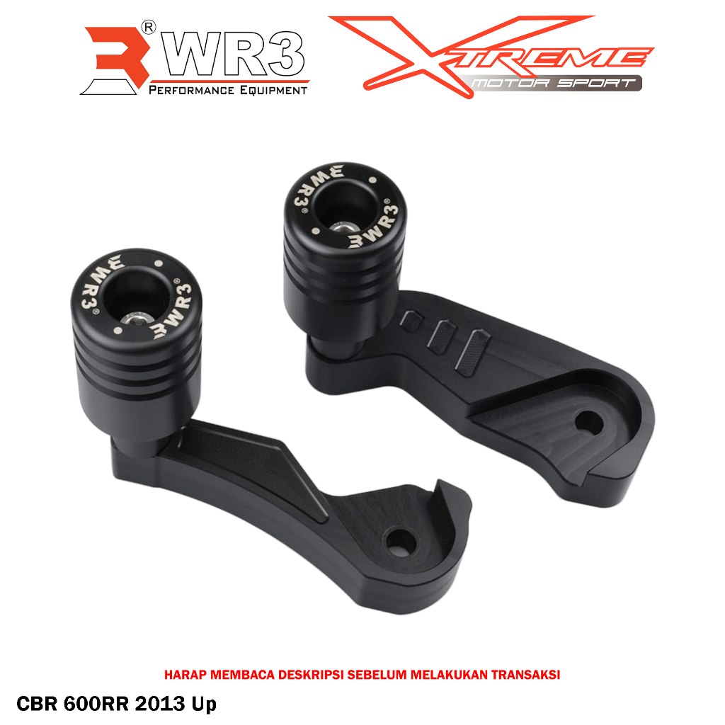 Frame Slider / Pelindung Fairing WR3 Ninja 250 FI / Mono / CBR 250RR / 600RR / XSR 155 / MT15 / R15 