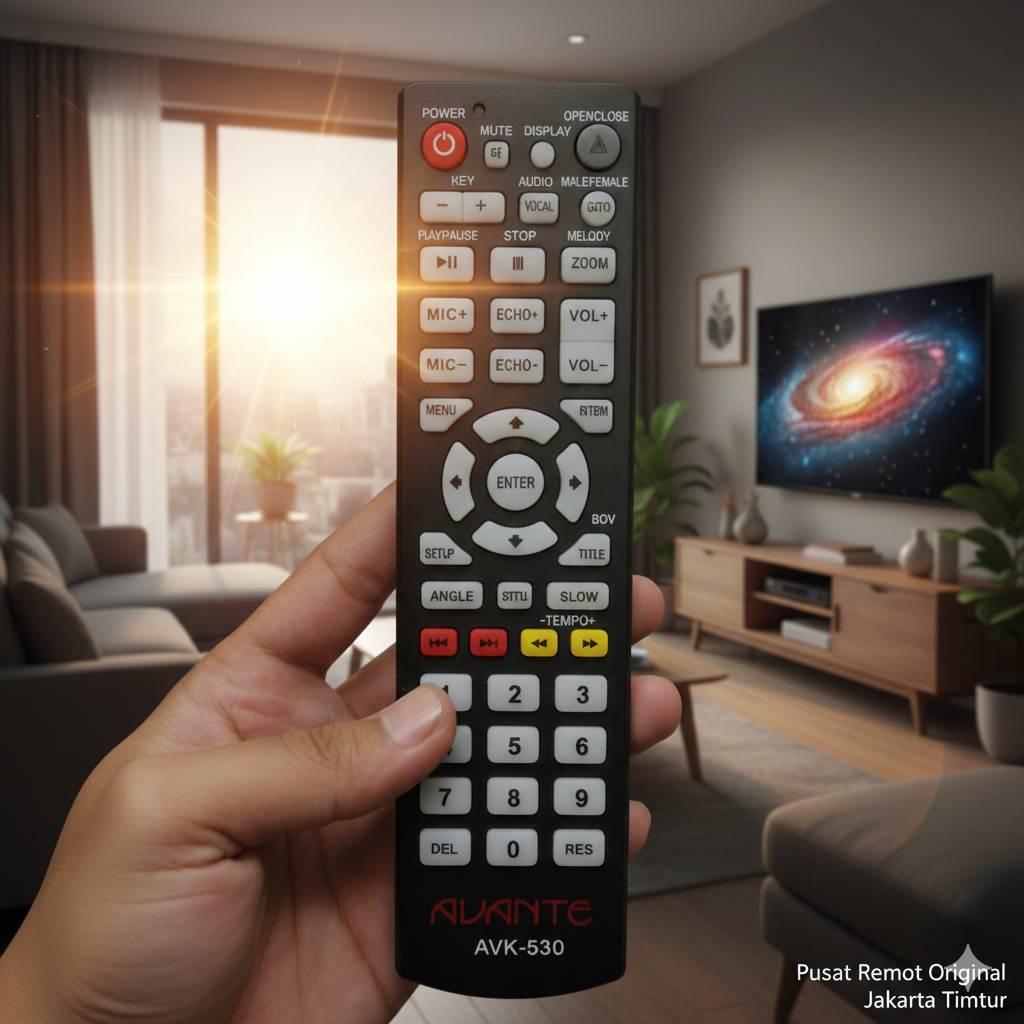 REMOTE DVD KARAOKE AVANTE AVK 530 ORIGINAL