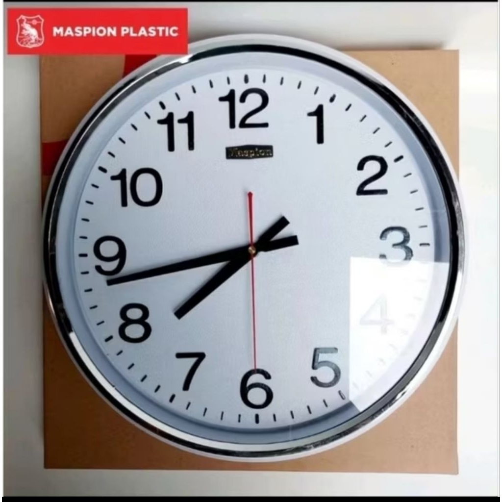 Jam dinding Maspion 990 sweep diametere40cm