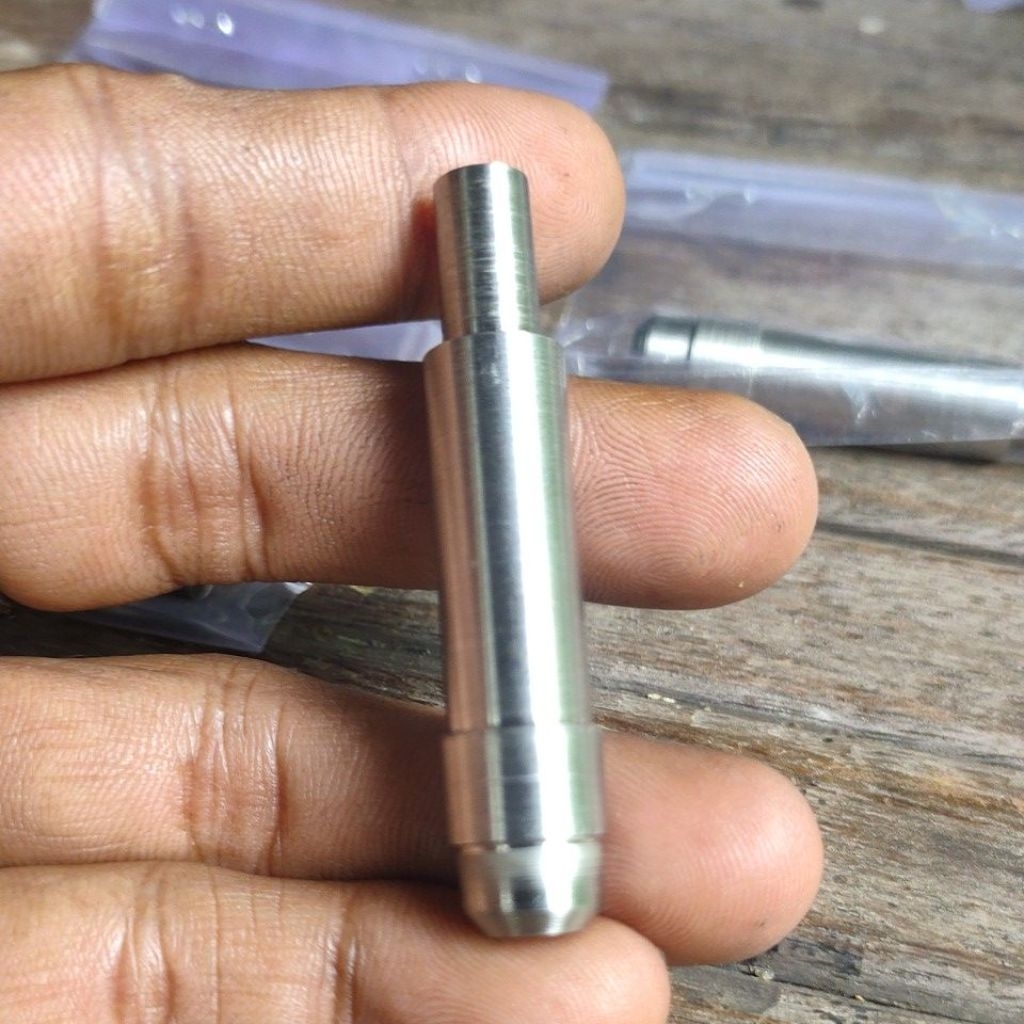 pipa stainless  ukuran lubang 6mm