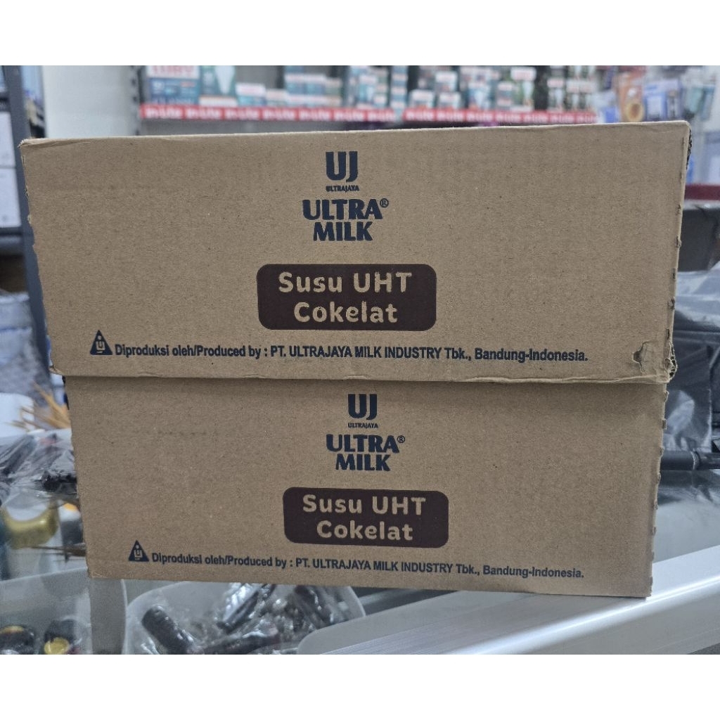 [1 DUS ISI 24 ULTRA MILK COKLAT 200 ML] / SUSU UHT 200 ML / SUSU ULTRA 200 ML / SUSU COKLAT