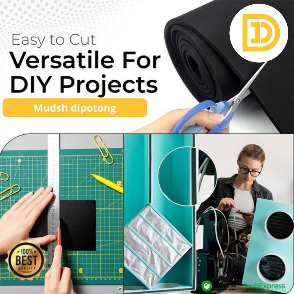 Karet Rubber Strip Hitam Polos Per 1 meter Anti Slip Tebal 4mm 5mm 6mm Lebar 2cm - 10cm Karet Gulung