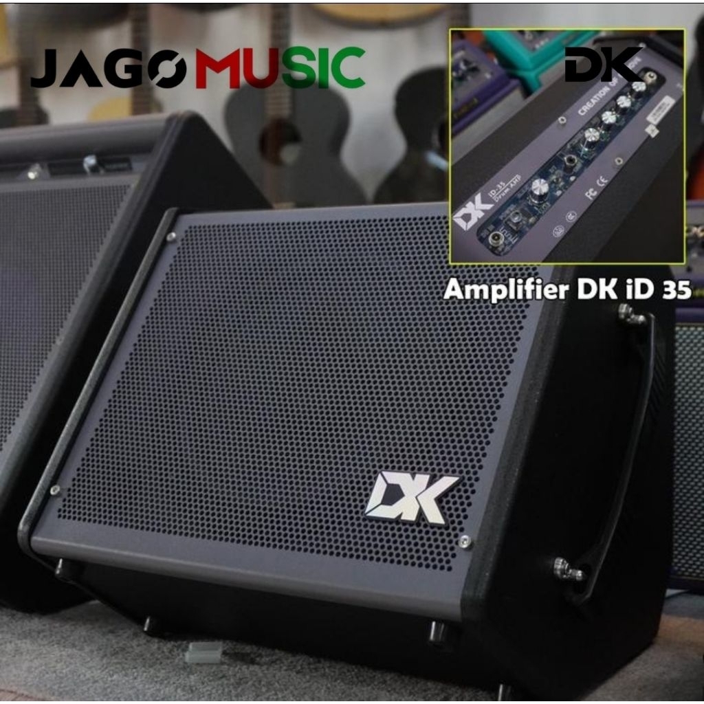 DK ID-30 Ampli Monitor Keyboard Drum Elektrik Bass B.T Amplifier DK Id 35