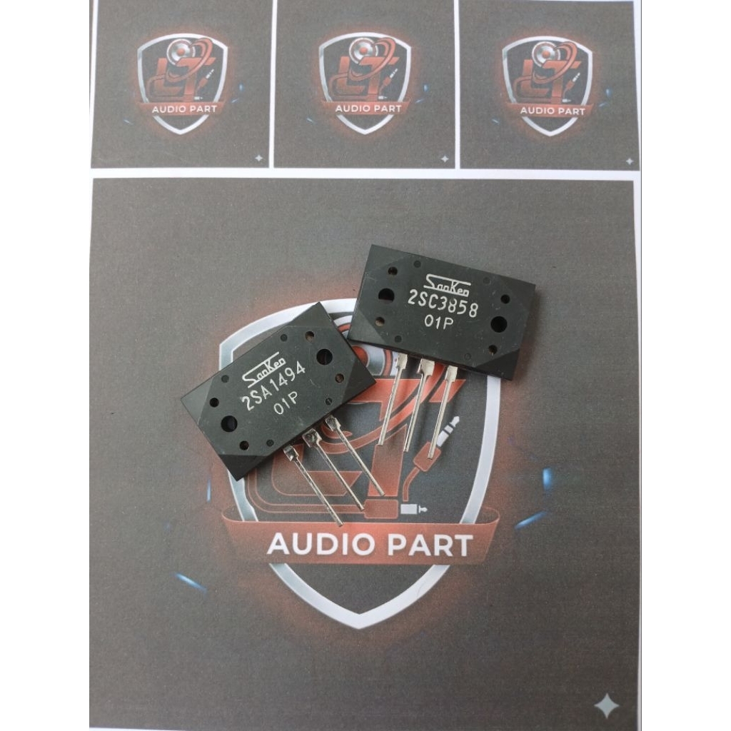 Transistor SANKEN 3858 Japan (2SC3858 & 2SA1494)