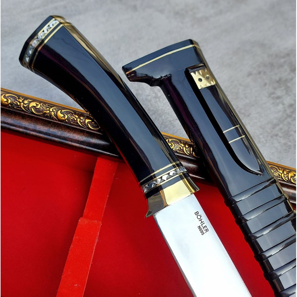 PISAU SEMBELIH KAMBING SAPI FULL TANDUK BAJA BOHLER N695 PREMIUM