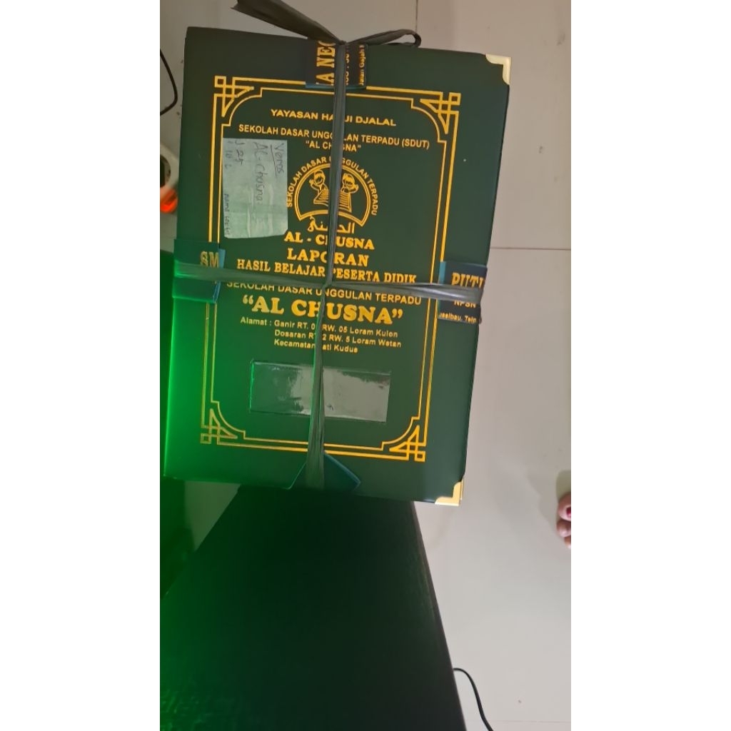 MAP RAPORT SEKOLAH SD/SMP/SMA