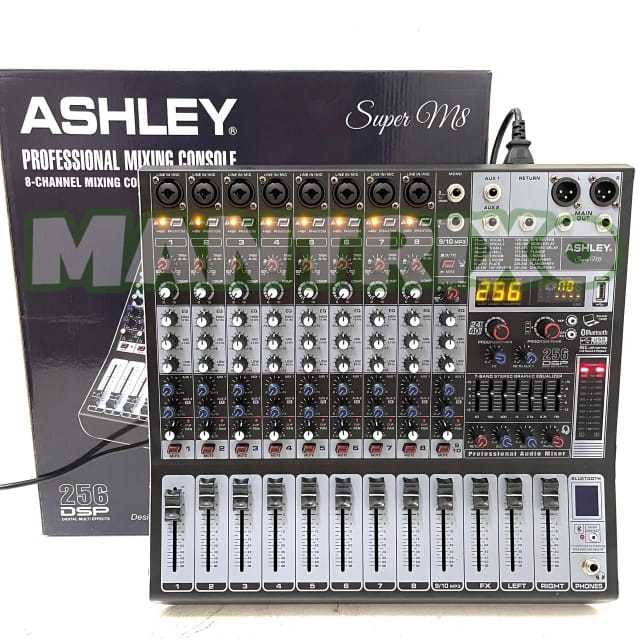 Mixer Ashley Super M8 8channel Compressor Original Mixer Ashley superm8 Mixing 8 the best Paling Lar