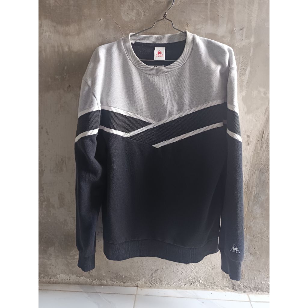 Crewneck Le Coq Sportif || Sweater Bahan Tebal || Sangat Hangat