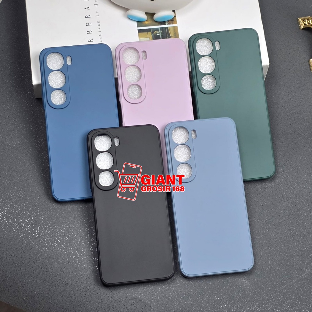 VIVO Y21D CASE MACARON SQUARE LIQUID CASE VIVO Y21D