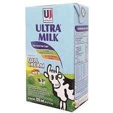 Susu Ultra Karton Susu UHT Ultra Milk 1 dus 40x125ml pengiriman SIDOARJO