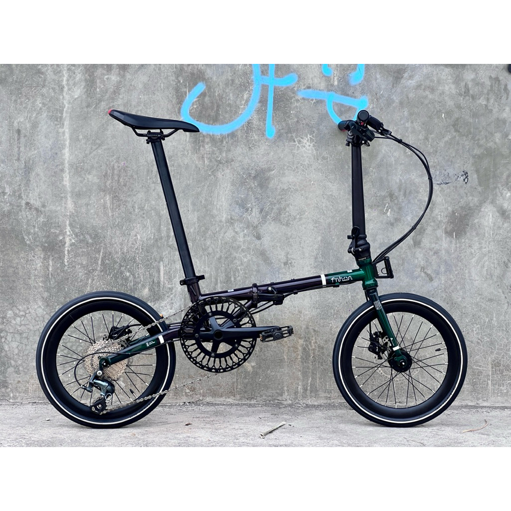 fnhon gust diskbrake 16+ 349 seri wayang frame bekas part baru