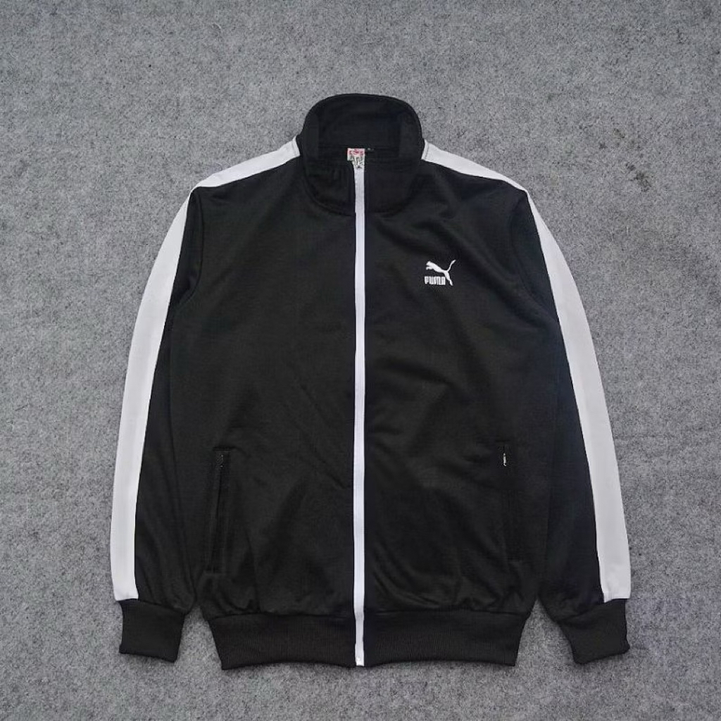 Jaket tracktop PUMA casual pria dan wanita full tag label