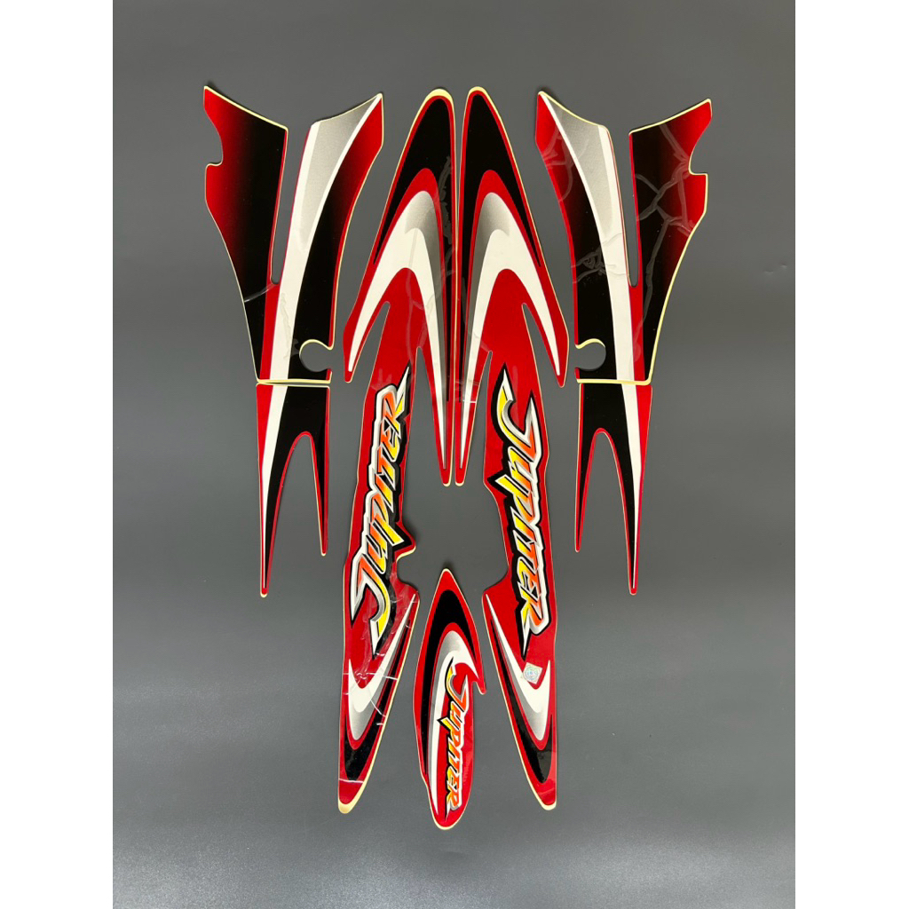 STRIPING STIKER JUPITER 2003 MERAH
