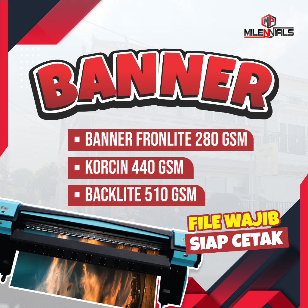 Banner Custom Printing || Cetak Banner Custom Murah || Cetak Banner Custom UMKM