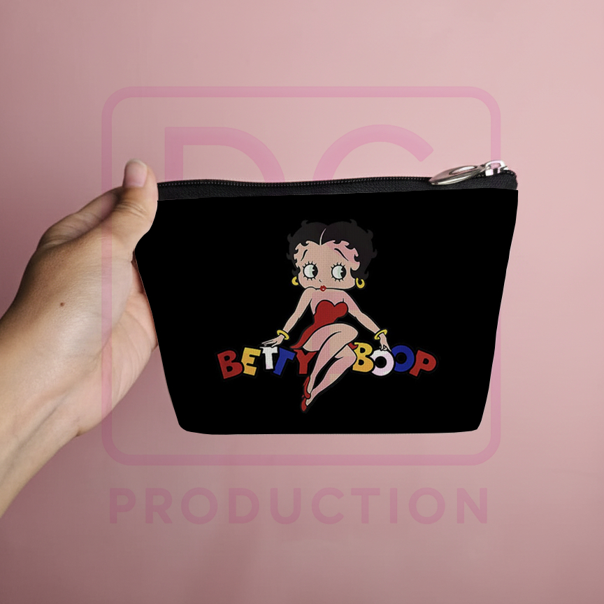 Tas Dompet | Pouch | Clutch | Kosmetik | Alat Tulis |  Besar | Betty Boop