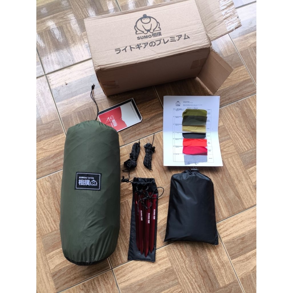 Tenda ultralight sumo