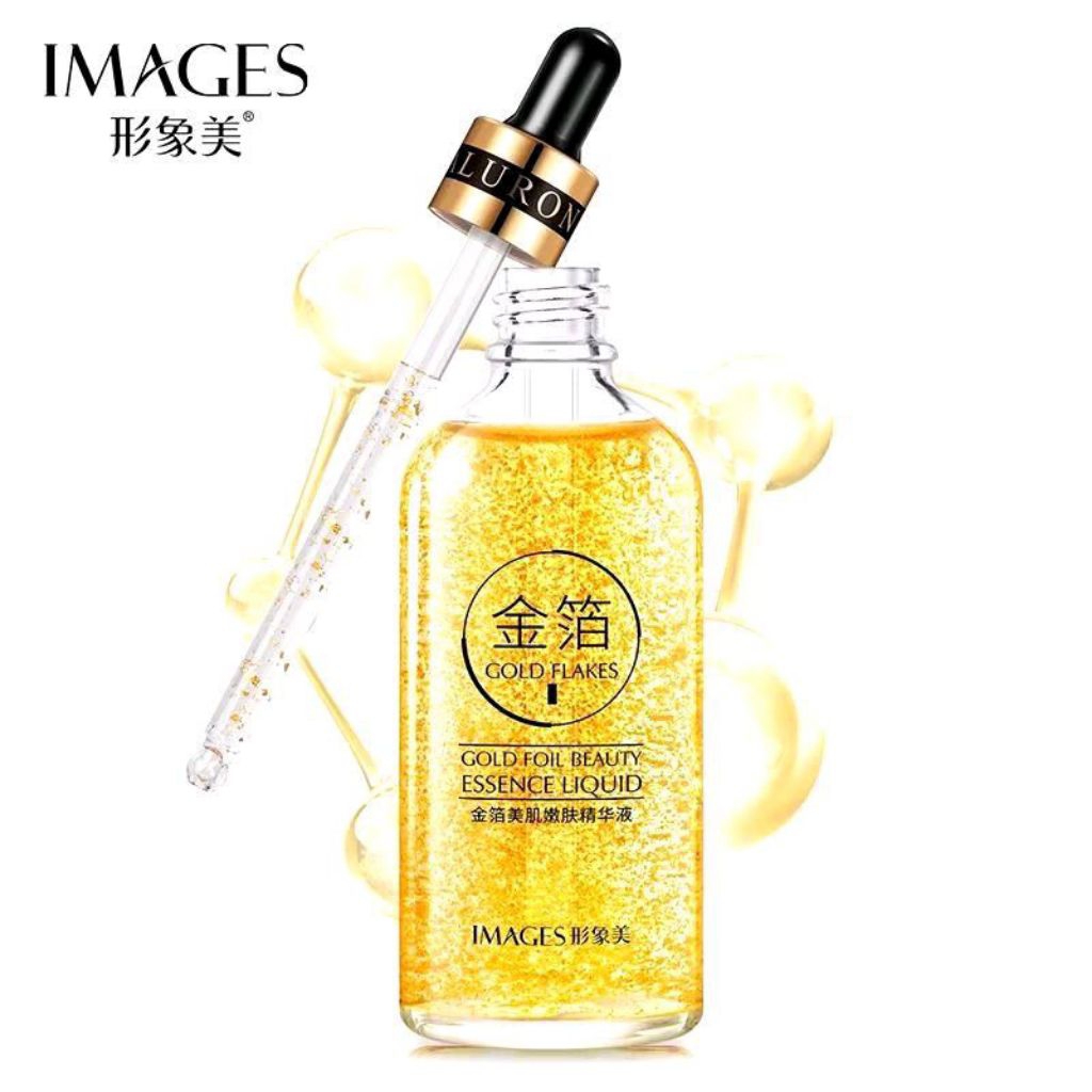 Images Gold Serum Bantu Hilangkan Bekas Jerawat Dan Flek Hitam Wajah  Mencerahkan Wajah  Memudarkan 