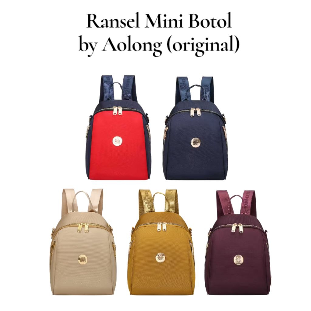 RANSEL BOTOL AOLONG ORIGINAL | TAS BOTOL AOLONG ORIGINAL | BOTOL BACKPACK AOLONG | RANSEL AOLONG | T