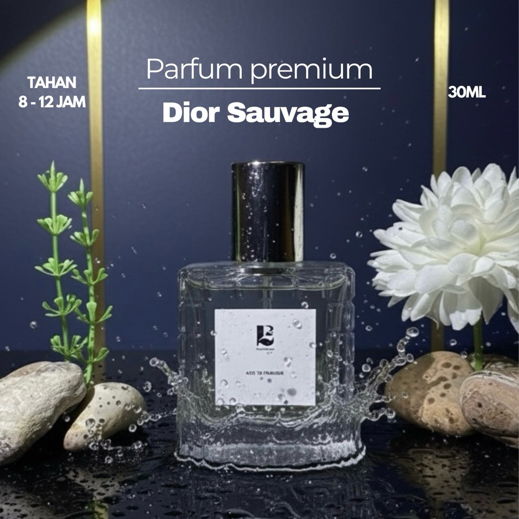Parfum PREMIUM DIOR SAUVAGE Parfum Pria tahan lama 100% Original