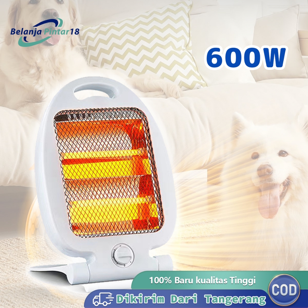 Penghangat Ruangan Room Heater Portable Heater Ruangan Lampu Pemanas Ruangan Anti Terbakar