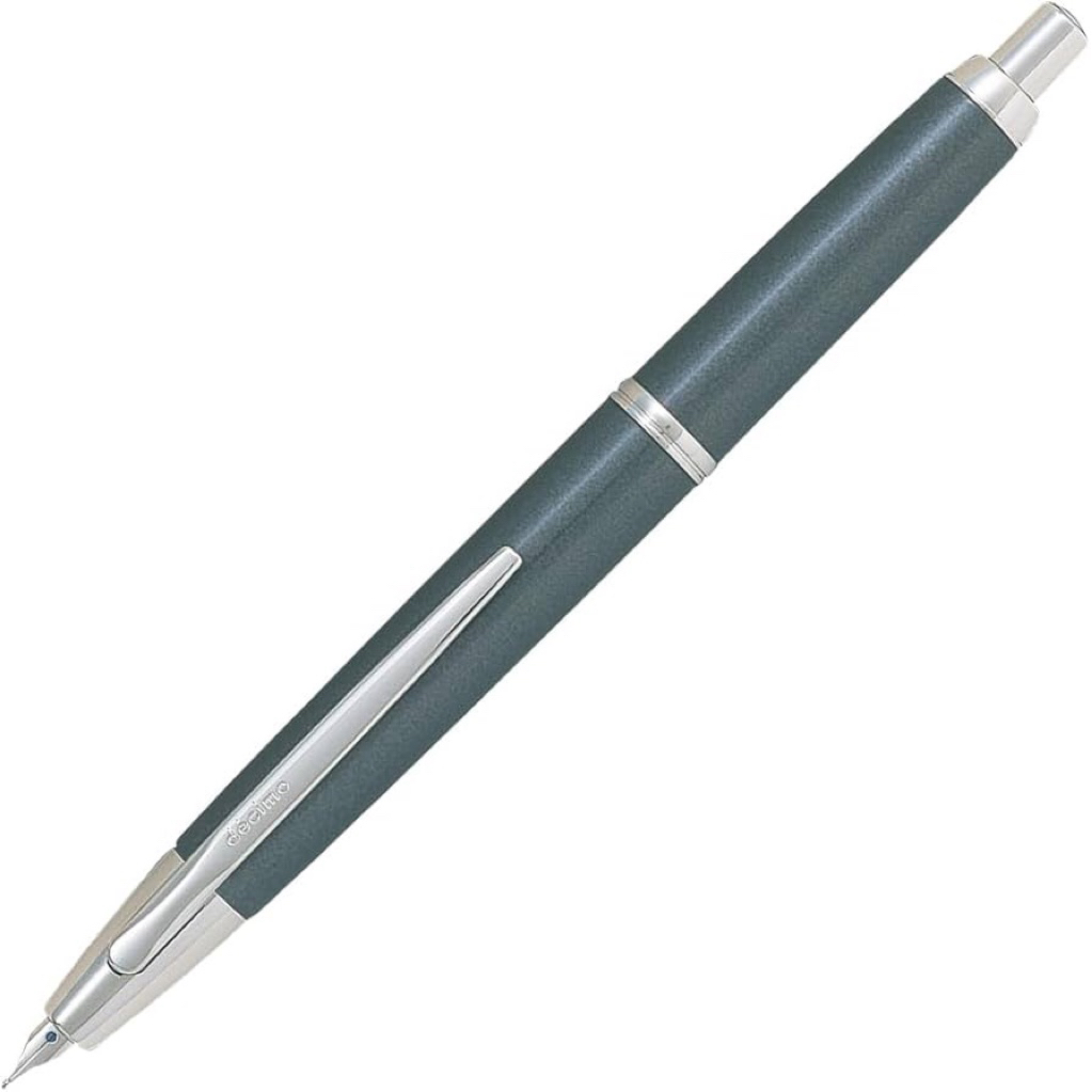 [pre oder Jepang] Pilot Fountain Pen Capless Desimo FCT15SRGYF Dark Gray (F) Finerap