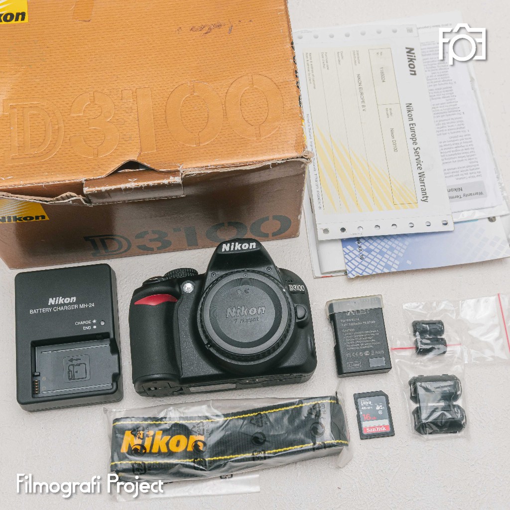 Nikon D3100 Body Only | MINT LIKE NEW - Kamera Digital DSLR Tustel