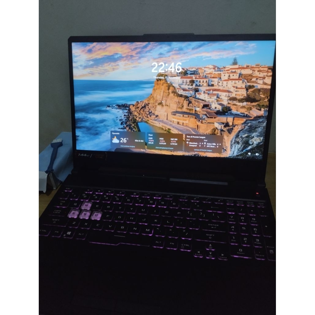 laptop asus TUF F15 Vga RTX 3050