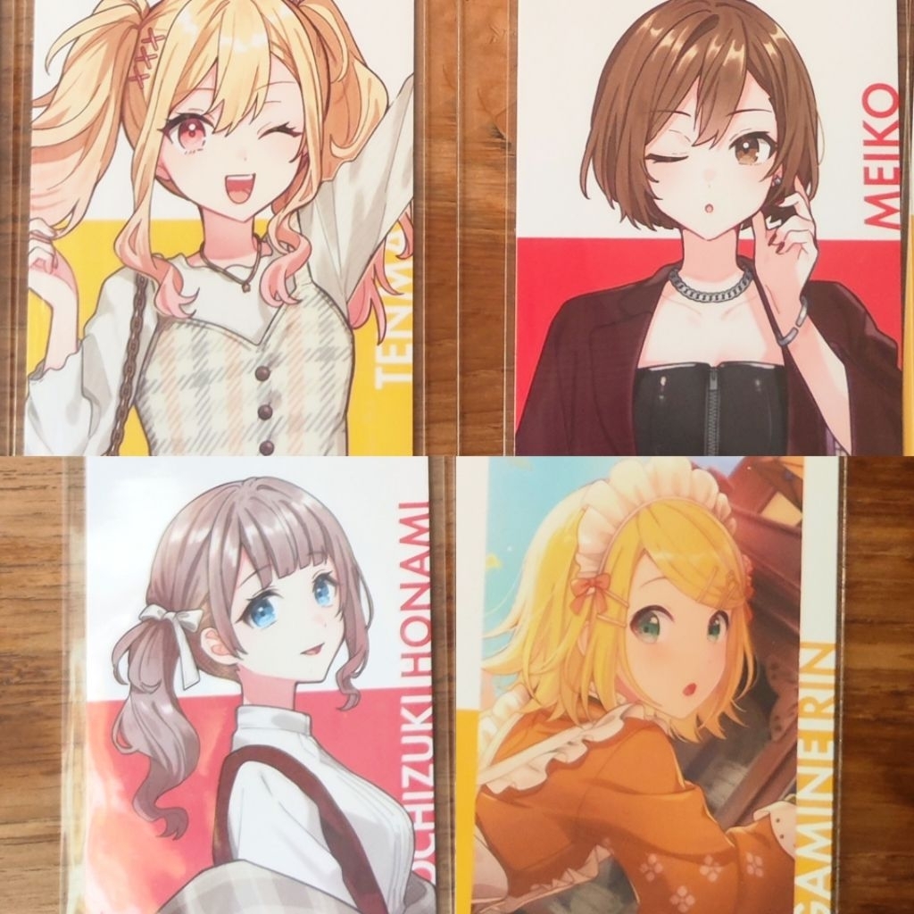 Project Sekai ePick Murce CF3 Tenma Saki, Meiko, Mochizuki Honami, Kagamine Rin