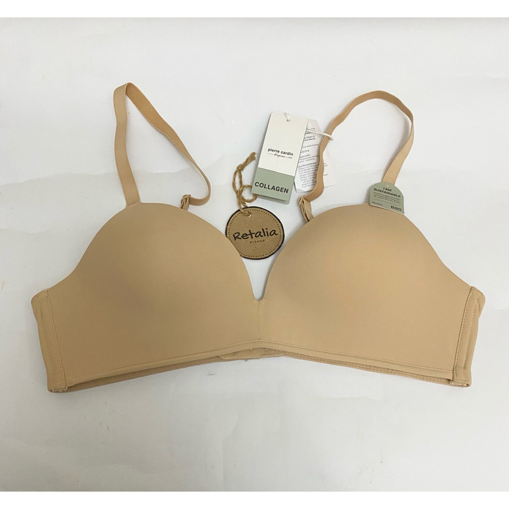 Bra Pierre Cardin Tanpa Kawat 36B/080 Cream