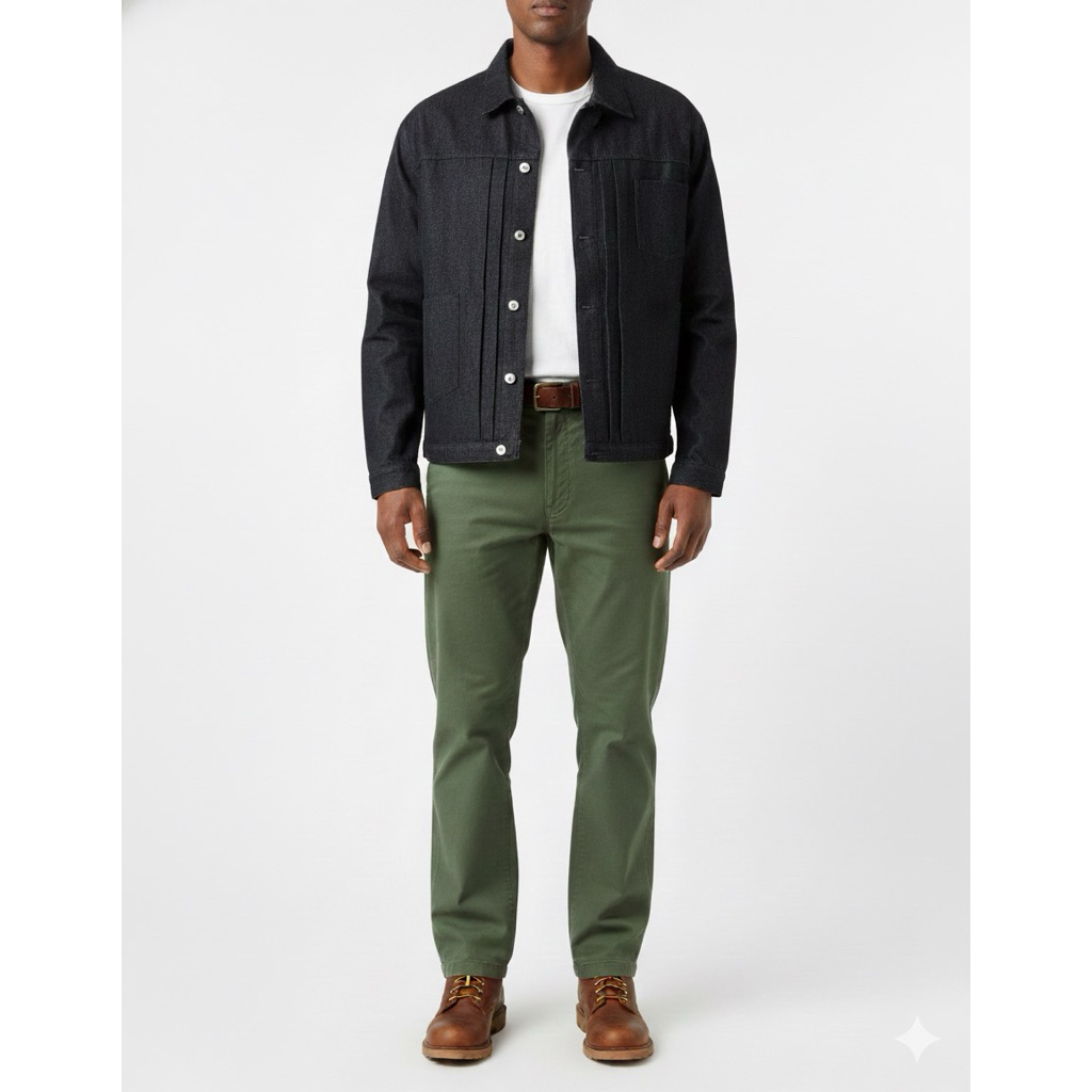 trucker denim jacket type 2 by YT