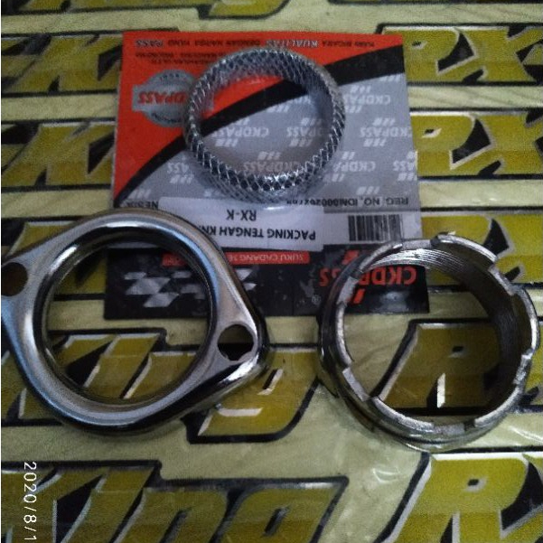 MUR + RING LEHERAN KNALPOT RX KING – NUT SAMBUNGAN / KLEMAN KNALPOT RXK