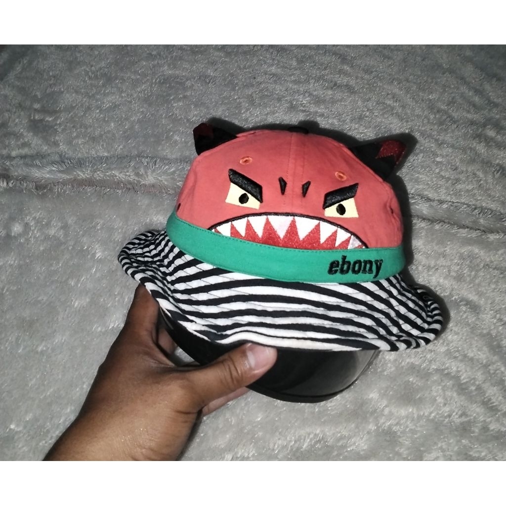 Topi Bucket Elstinko Anak 3 - 4 tahun Ada Tali Second