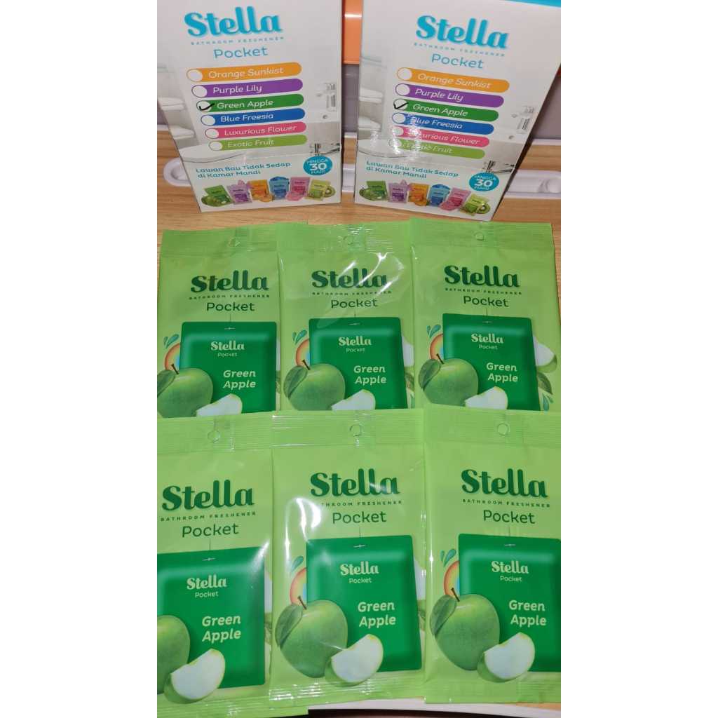 Stella Pocket Bathroom 10gr - Pengharum Kamar Mandi Gantung
