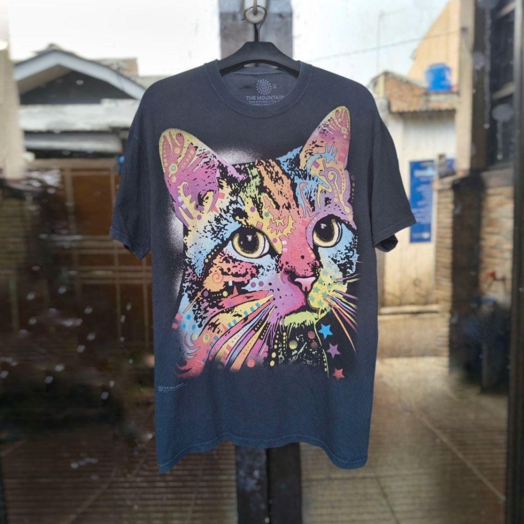 Kaos art The Mountain vintage aop