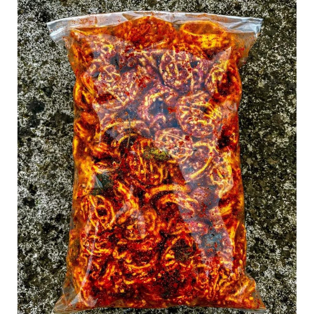 Seblak Krupuk Rafael Krupuk Seblak Mawar Kering Pedas Daun Jeruk