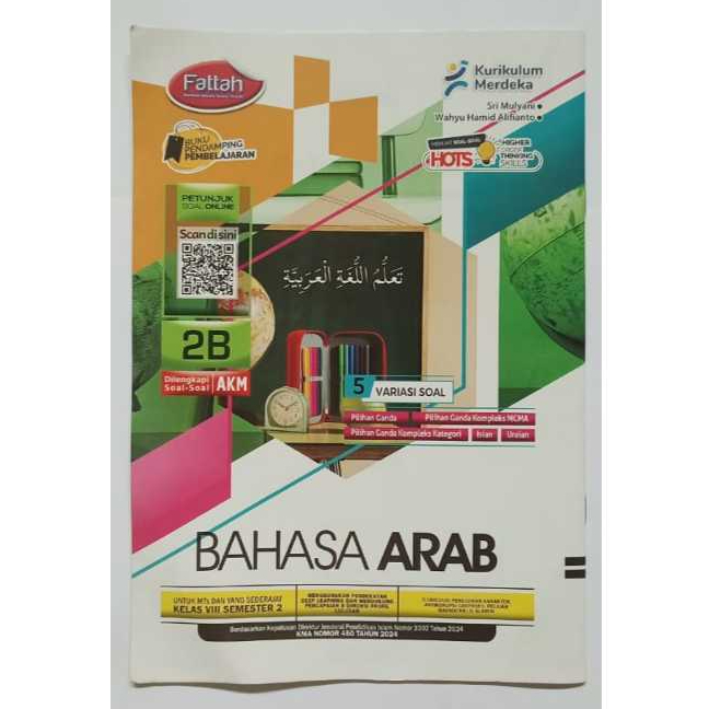 LKS SMP/MTS BAHASA ARAB KELAS 8 SEMESTER 2 KURIKULUM MERDEKA