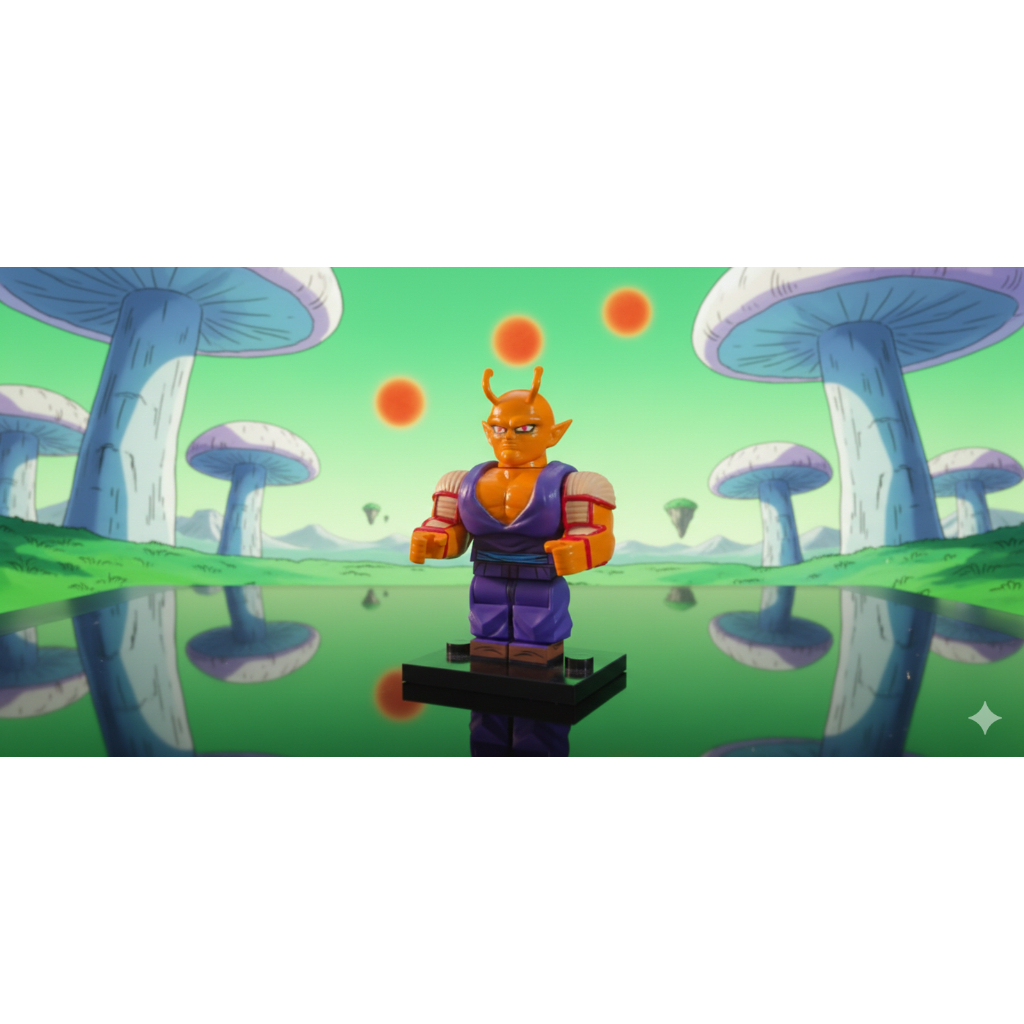 Minifigure Brick Custom Piccolo - Dragon Ball Anime