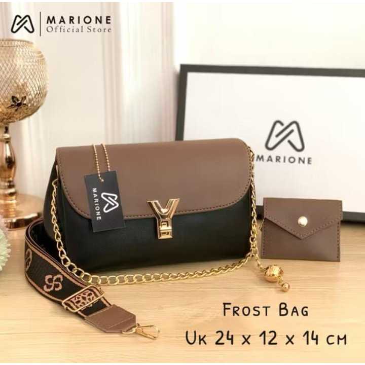 MARIONE - FROST BAG TAS SLEMPANG DAN JINJING WANITA KEKINIAN